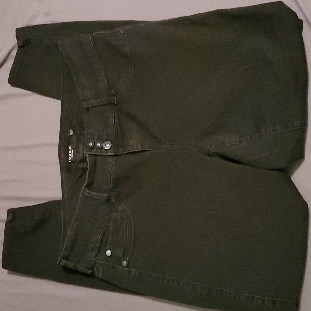 Size 14 tall black jeggings from Torrid